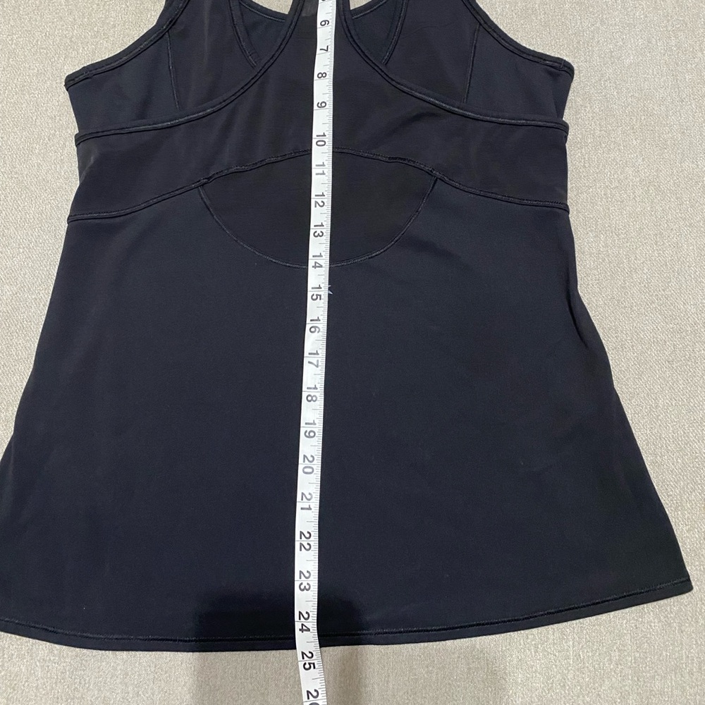 Athleta Racerback Tank with Mesh Back - Picture 6 of 7